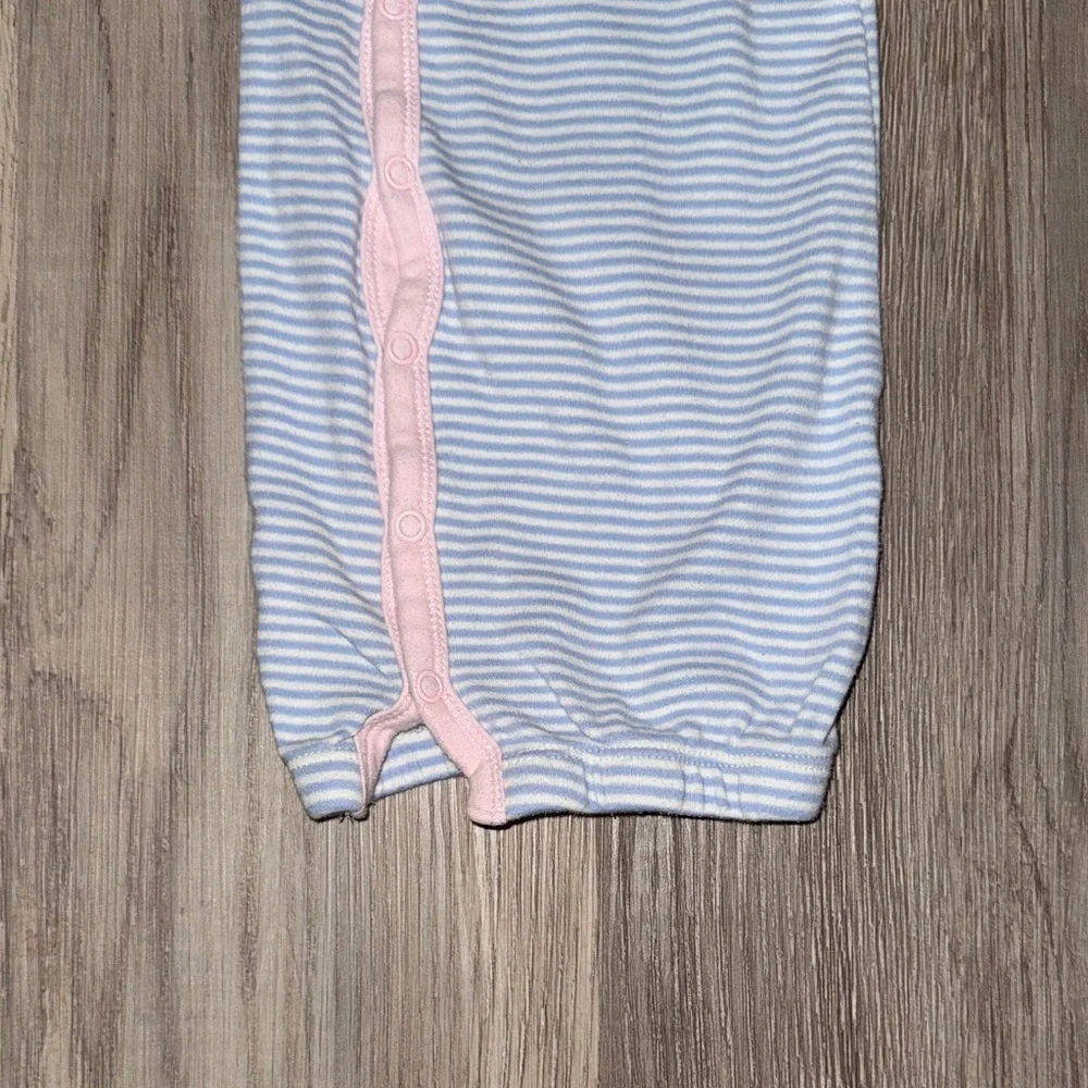 Adorable Baby Gowns Set - Pink, Blue, and Floral - Picture 10 of 11